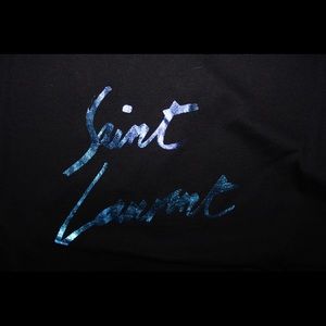 YSL “Saint Laurent Signature” T-shirt